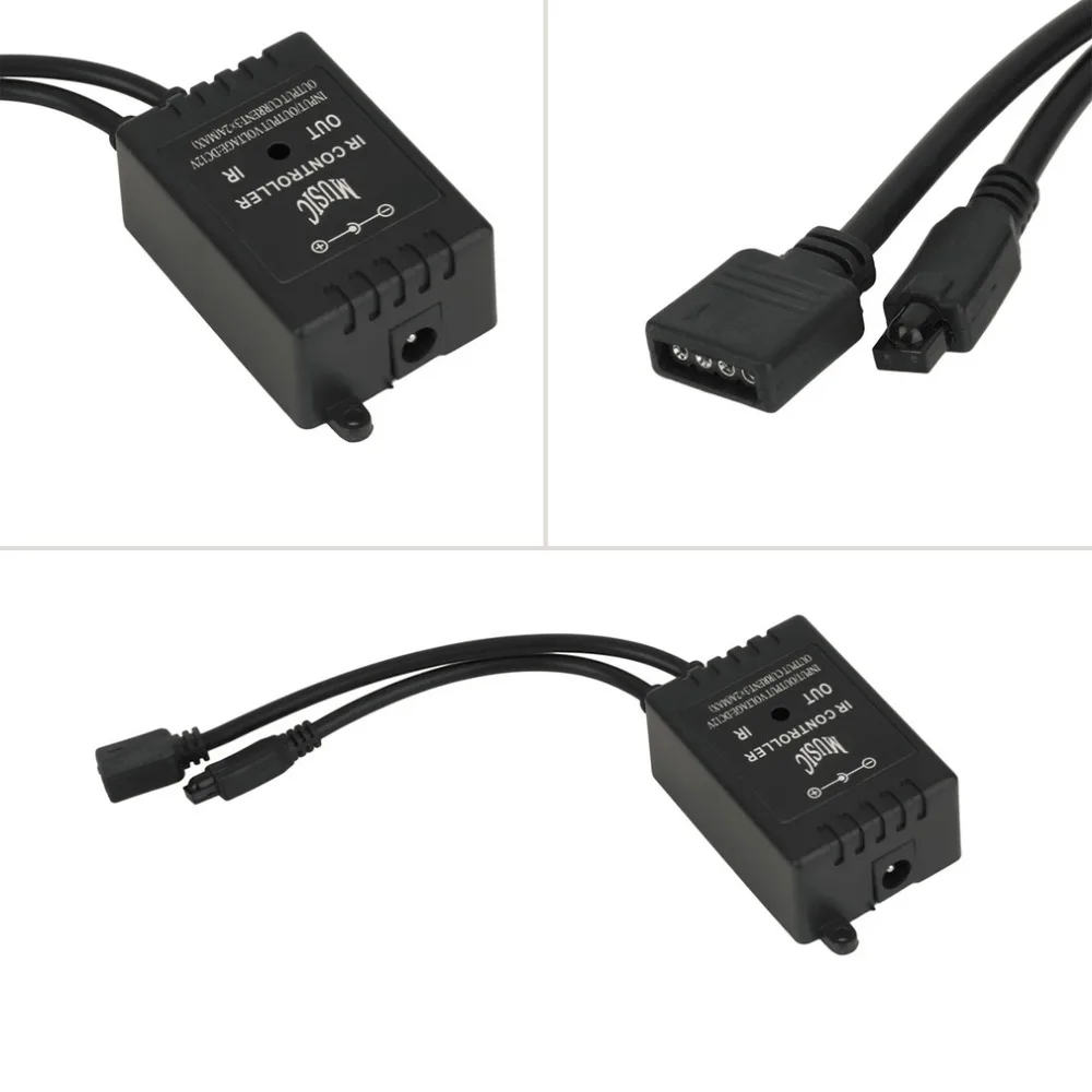 ICOCO LED музыкальный ИК контроллер 12 В 2A 20 клавиш пульты дистанционного управления