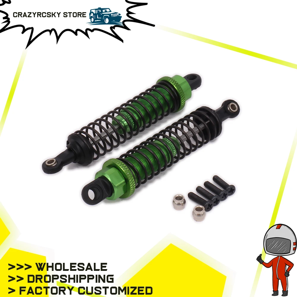 Задний амортизатор 80 мм с масляным Наполнителем Для Rc Hobby Car 1/12 Wltoys L959 L969 L979 L202 L212