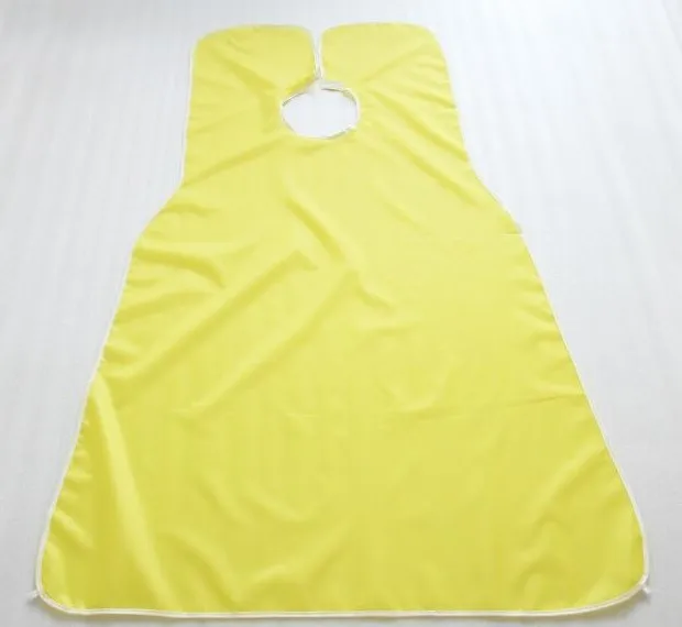 2 yellow 120x80 см Мужской фартук для ванной комнаты черный передник для бороды волос передник для бритья для мужчин водонепроницаемая цветочная ткань Бытовая Чистящая защита - Цвет: 2 yellow
