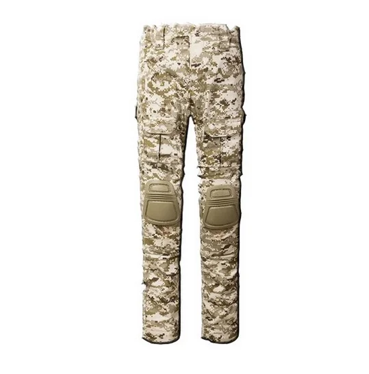DD Pants Горячее предложение! Распродажа! Военная форма мультикам армейская боевая рубашка тактические штаны с наколенниками камуфляж охотник одежда ghillie - Цвет: DD Pants