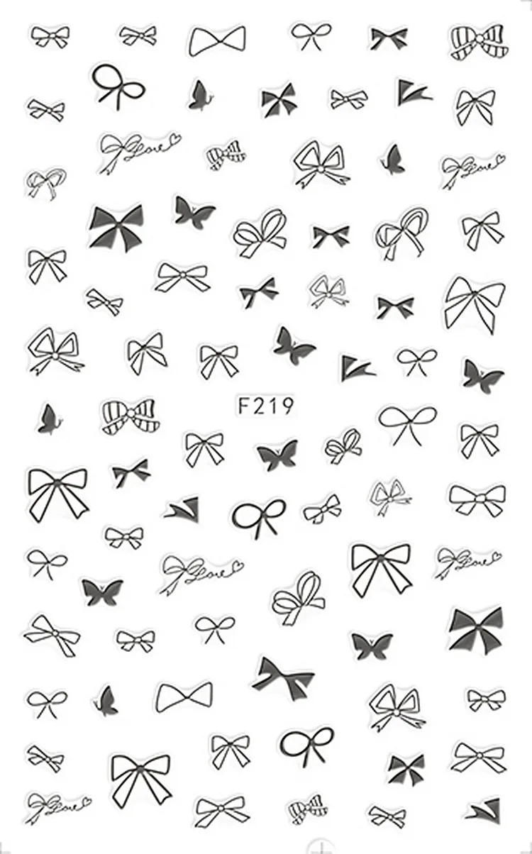 1 лист золотистые серебристые черные белые бабочки галстук-бабочка дизайн для