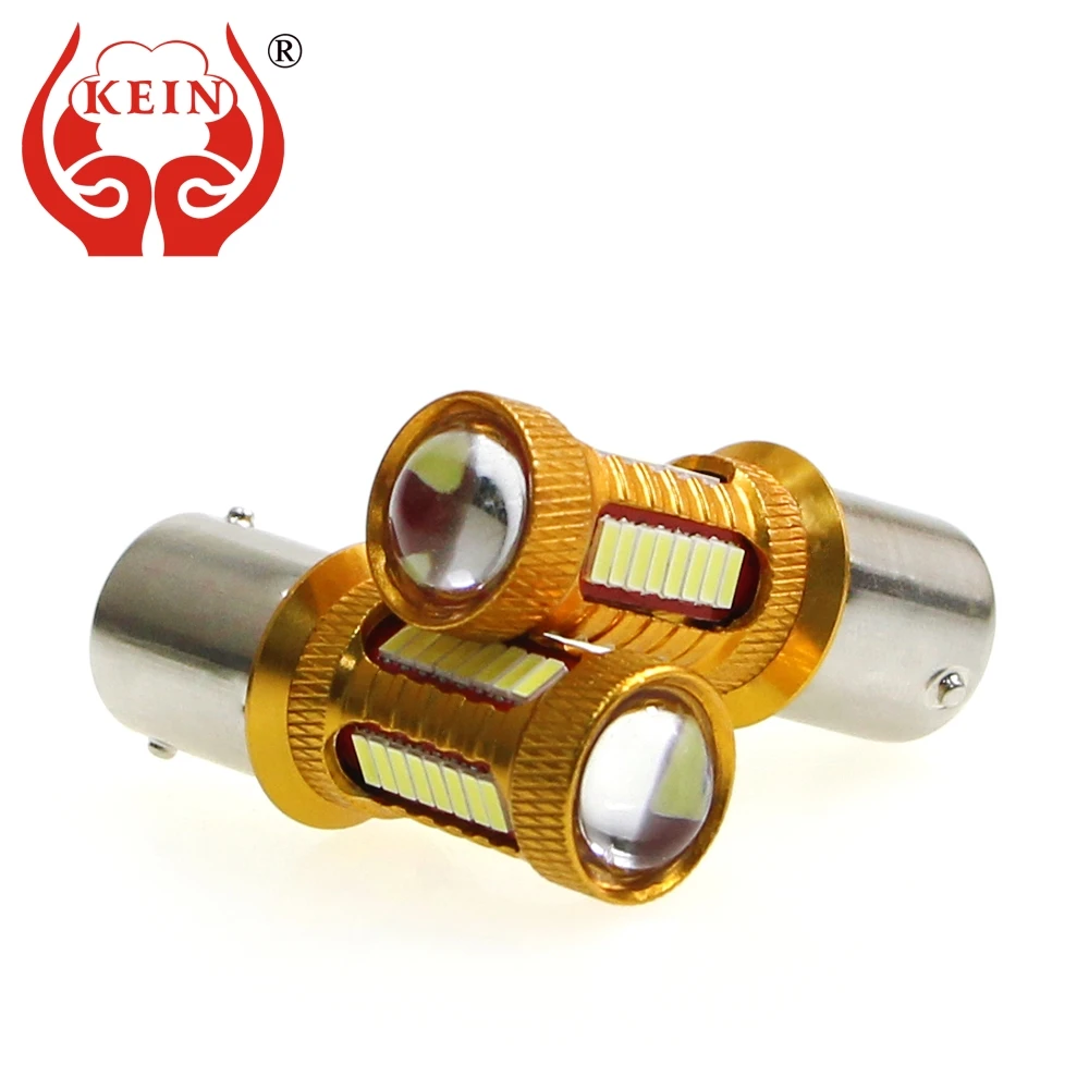 KEIN 2 шт. P21W светодиодный ba15s лампы 1156 38smd авто светильник Фары заднего хода s