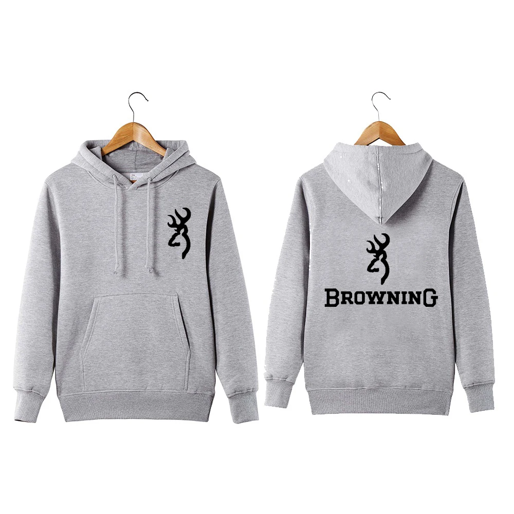 Толстовка с капюшоном и графическим принтом логотипом Browning|Женские толстовки