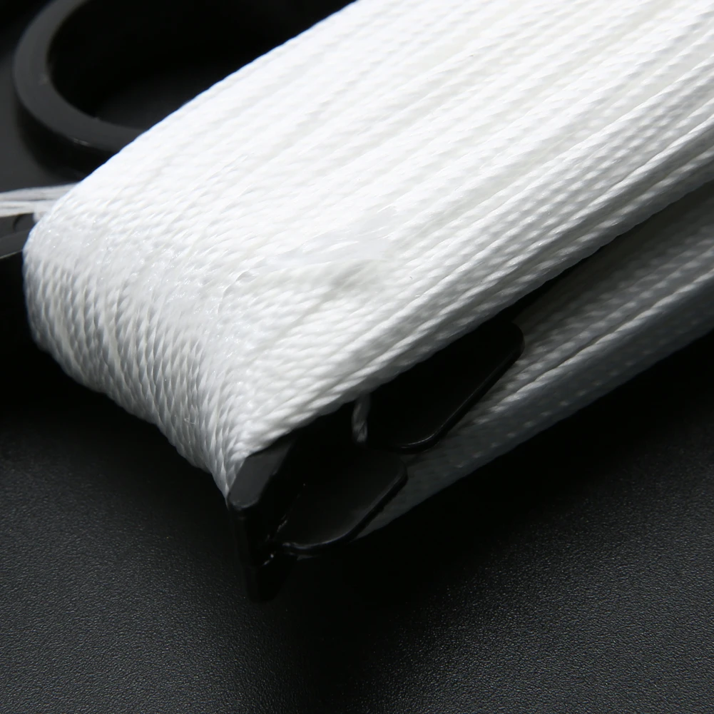 100 м белый D Форма Летающий Кайт линия черный пластик доска Летающие Инструменты