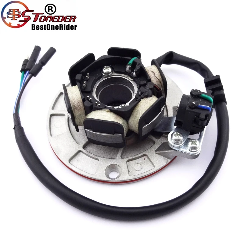 STONEDER двигатель МАГНЕТО СТАТОР без света для китайского YX 140cc 150cc 160cc велосипед