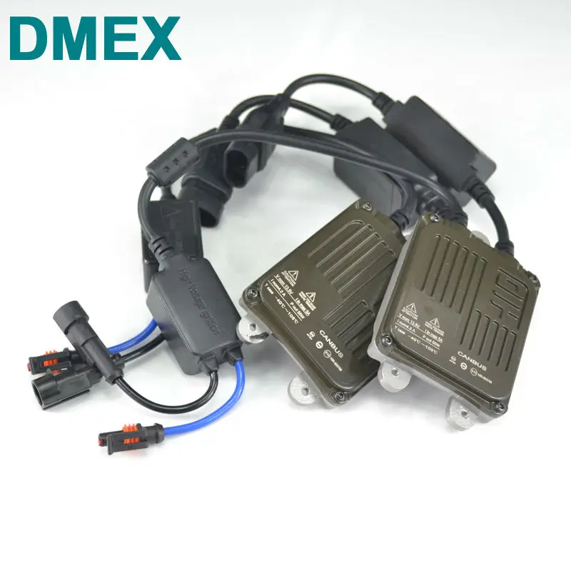 DMEX OEM 2 шт. 100% DSP и смарт блок декодер 55 Вт AC тонкий ксеноновые HID Canbus балластный