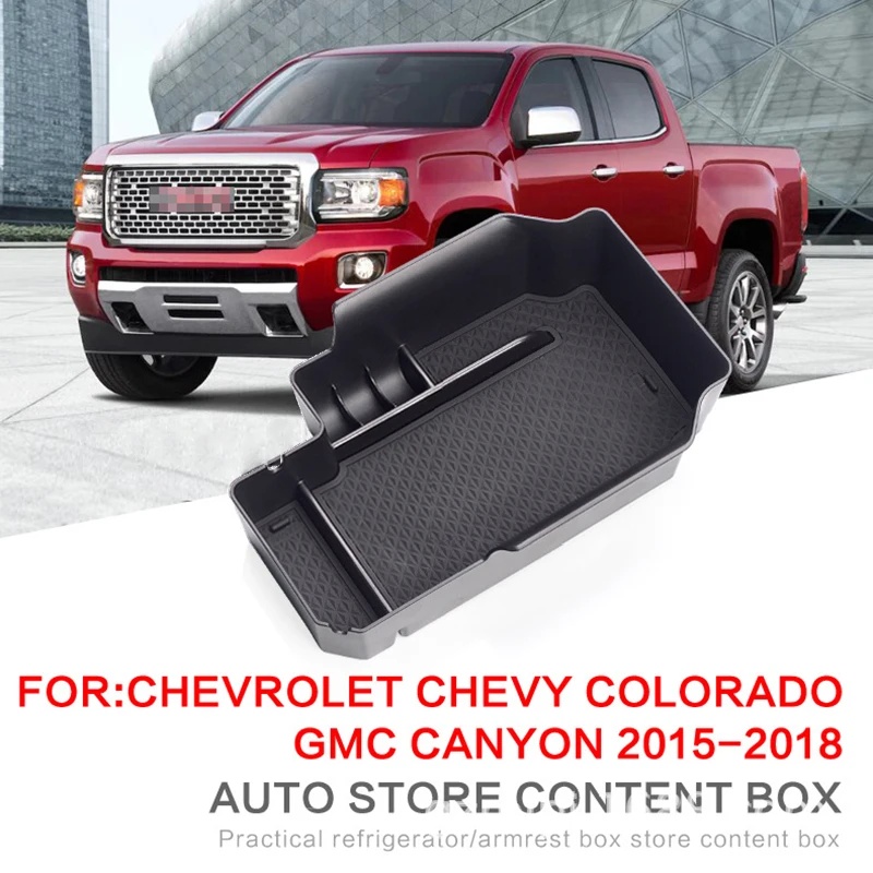 Подходит для хранения автомобиля Chevy Colorado подлокотник коробка центральная