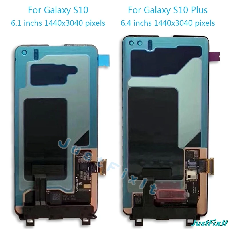 Оригинальный Для Samsung Galaxy S10 2019 SM G9730 G973F ЖК дисплей сенсорный экран дигитайзер