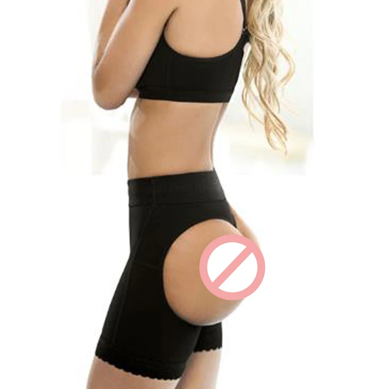 Женские компрессионные шорты, Корректирующее белье для бедер, подтяжка ягодиц, черный/бежевый цвет, кружевной подол, контроль живота, трусики, большой размер, подтяжка ягодиц, нижнее белье