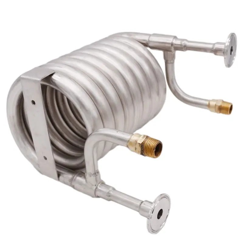 Новый охладитель для сусла из нержавеющей стали оборудование производства пива