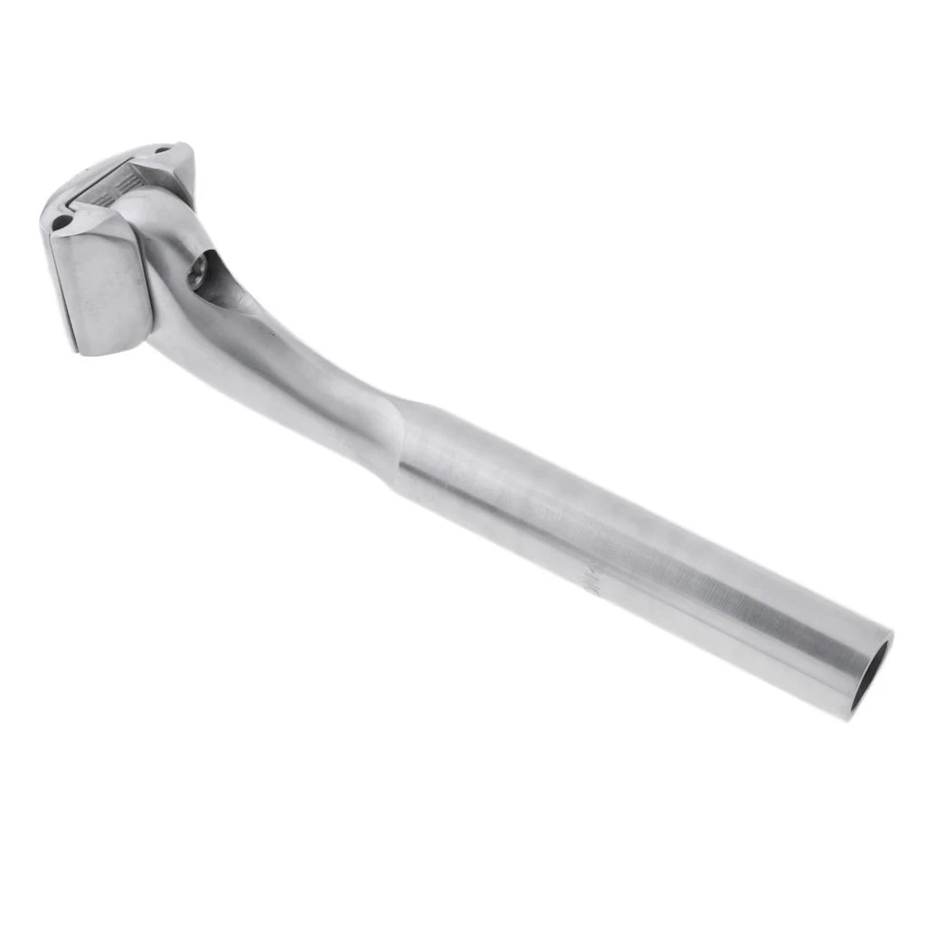 25.4mm Silver Dolity 220 мм 27,2 мм/25,4 мм Подседельный штырь, универсальный для MTB горный велосипед с фиксированной передачей Велосипед Велоспорт-черный/серебристый - Цвет: 25.4mm Silver
