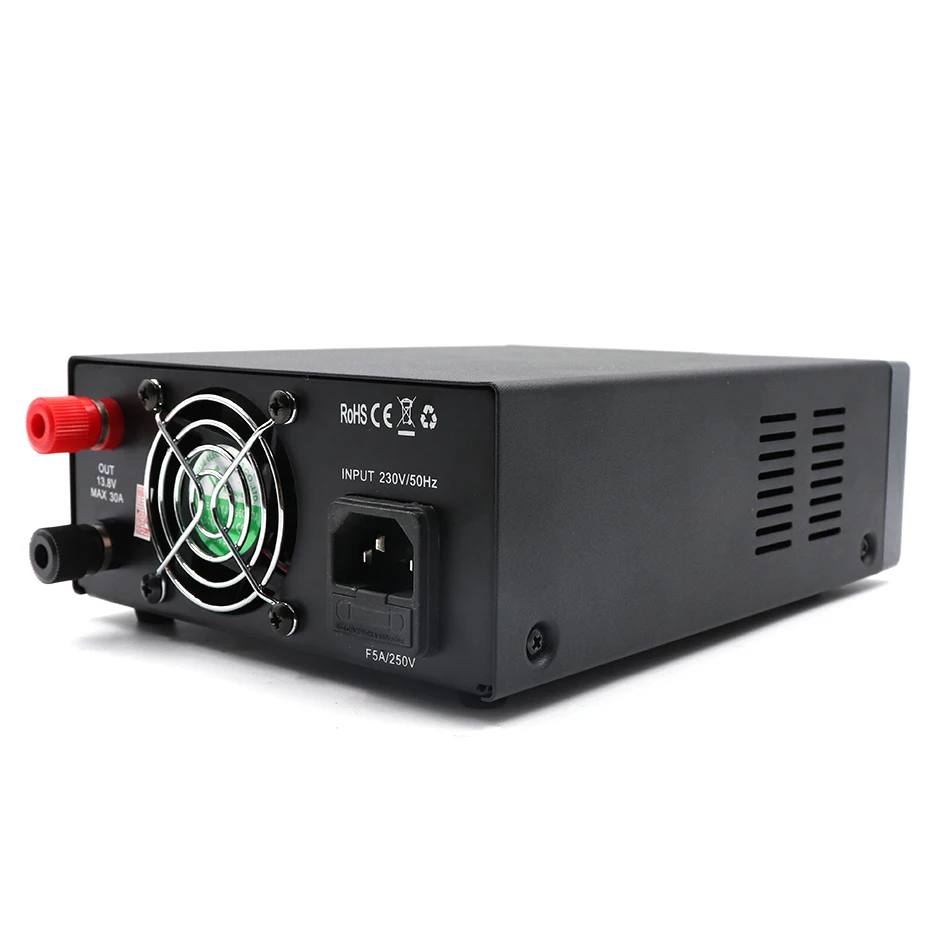 Короткая базовая станция уточнение QJE источник питания 13 8 V 30A PS30SWIV 4 поколения fuente