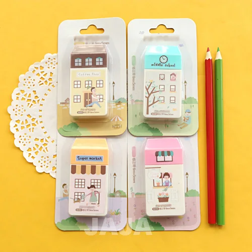 

(4pcs/lot) Novelty house design correction tape School stationery correction tapes Office supplies (dd-1299)