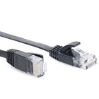 6 упаковок 20 м 66 футов кабель CAT6 плоский UTP Ethernet сетевой кабель RJ45 соединительный LAN-кабель черныйсинийбелый цвет