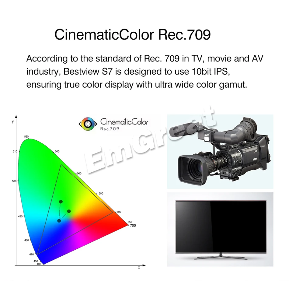 BESTVIEW S7 4 K Камера HDMI HD видео монитор TFT поле 7 &quotдюймов для однообъективной