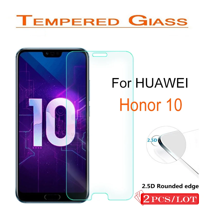2 шт новая Защитная пленка для экрана Huawei Honor 10 5 84 &quotЗакаленное стекло смартфонов