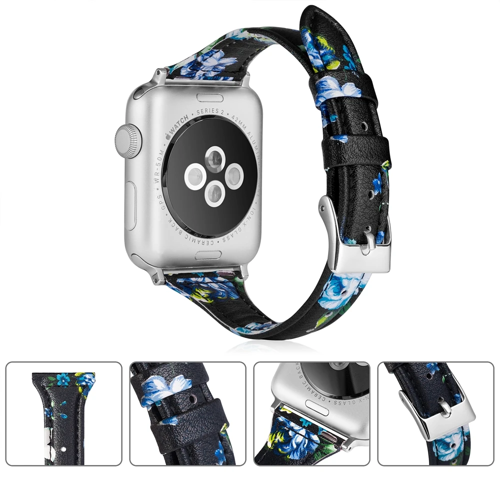 Гибкий ремешок для часов Apple Watch Iwatch 38 мм 42 браслет умные аксессуары наручные часы
