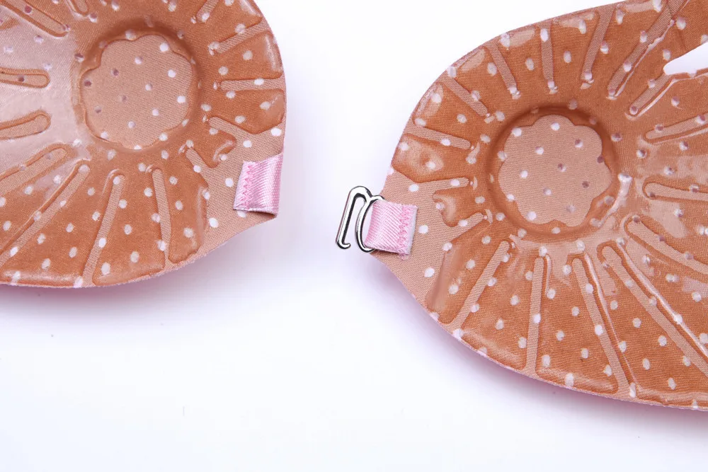 100 PCS Sexy strapless  women hand shape invisible push up bras Silicone self-Adhesive Front Bralette Women Intimates underwear