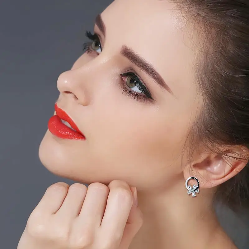 Женские серьги гвоздики из серебра 3 7 пробы 925 г|stud earrings|earrings forearrings for women |