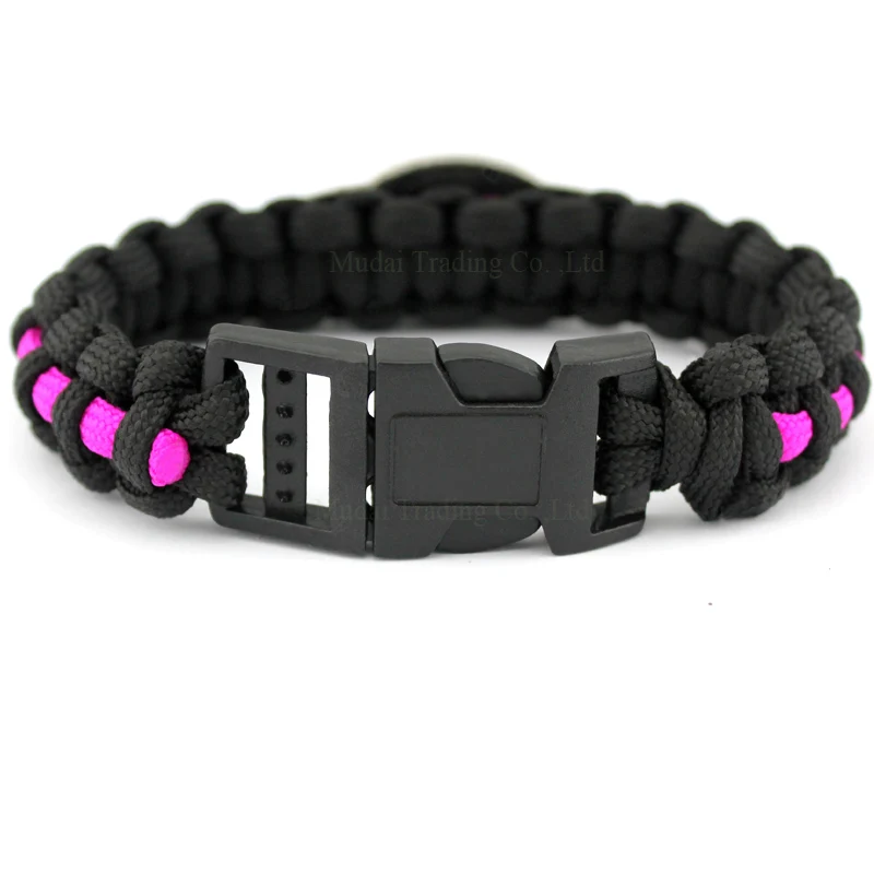 Браслет из паракорда желтого цвета на заказ поддержка для войск предотвращение