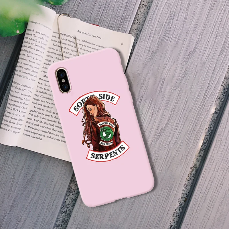 P-5919 Мягкий силиконовый чехол для iPhone X XR XS MAX 6 7 8 plus 6s с южной стороны - Цвет: P-5919