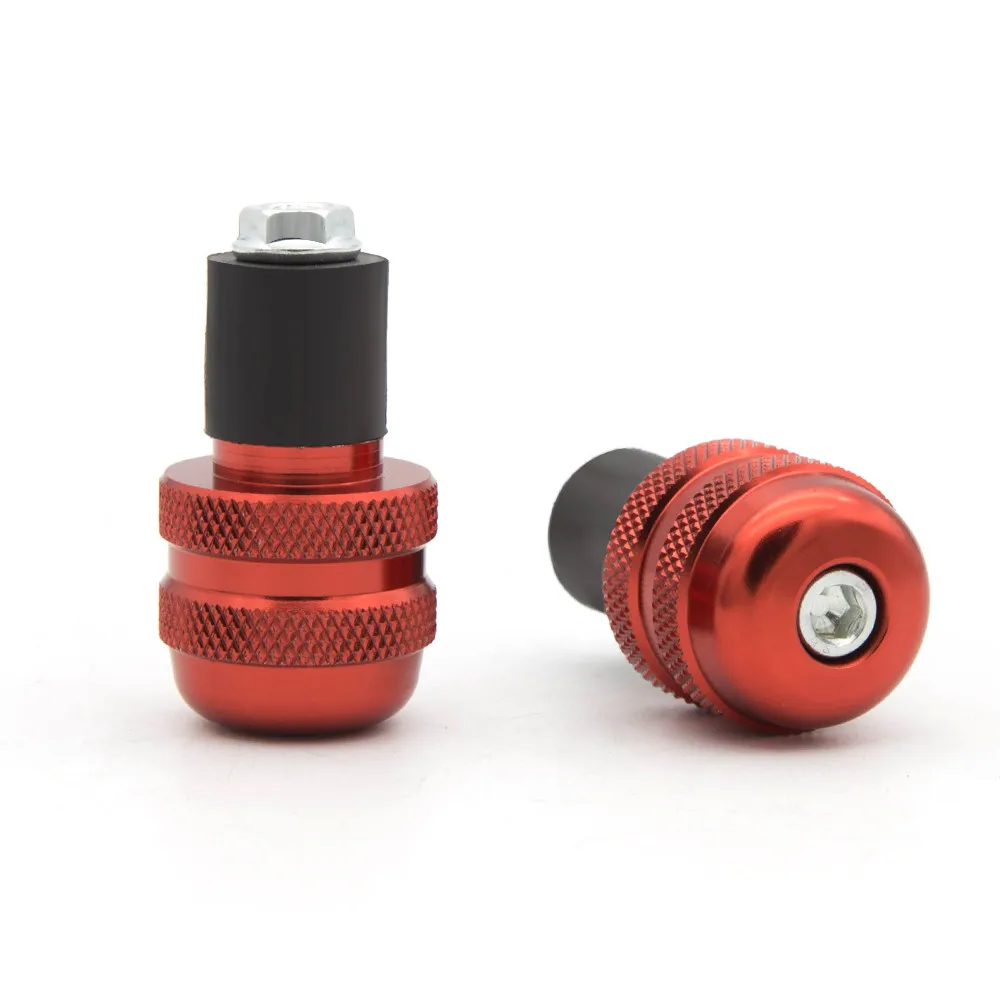

7/8" 22mm Universal Aluminum Motorcycle Counterweights Handlebar End Plug Slider Motorcycle Grips Handle Bar Ends