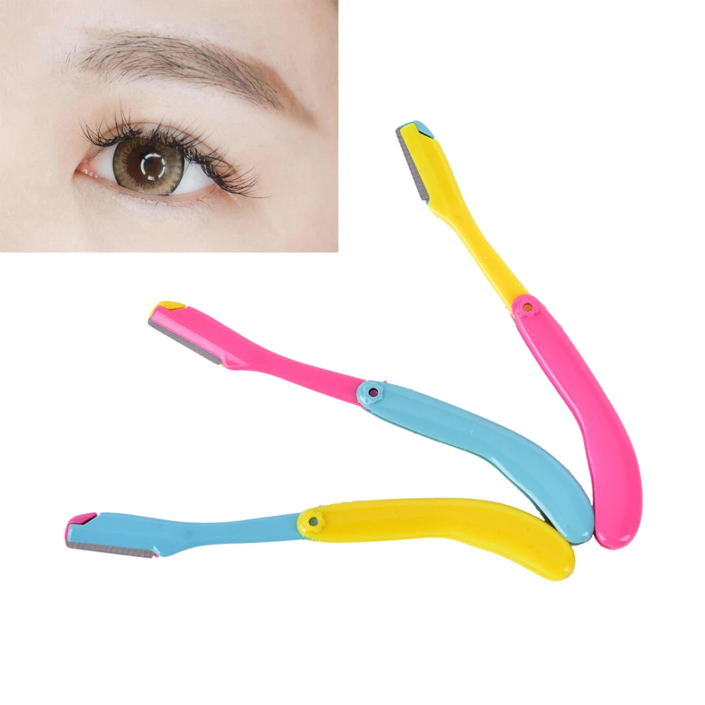 3 шт. Новый Триммеры для стрижки бровей Eye Brow Shaping удаления волос Sharp Ножи лезвия