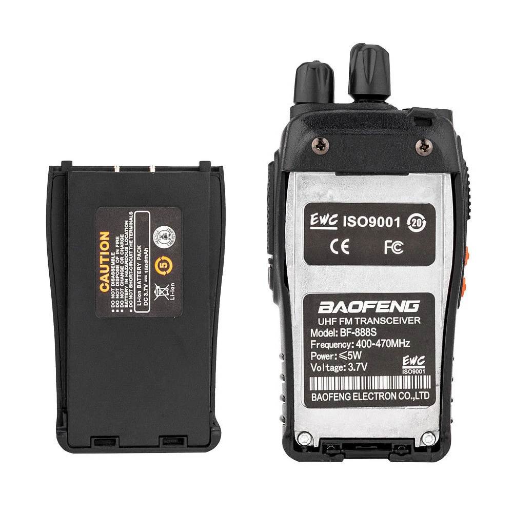 Baofeng BF-888S рация Pofung UHF 400-470MHz 16CH двухстороннее CB радио