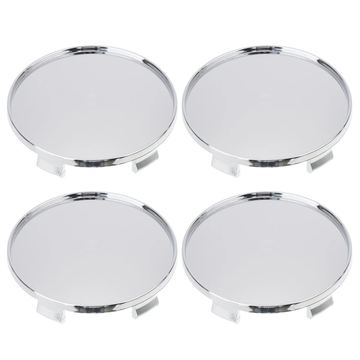 

4Pcs/set Chrome Car Wheel Rim Center Hub Cap Emblem ABS Plastic 69mm Wheel Center Hub Cover For Audi For Honda For BMW