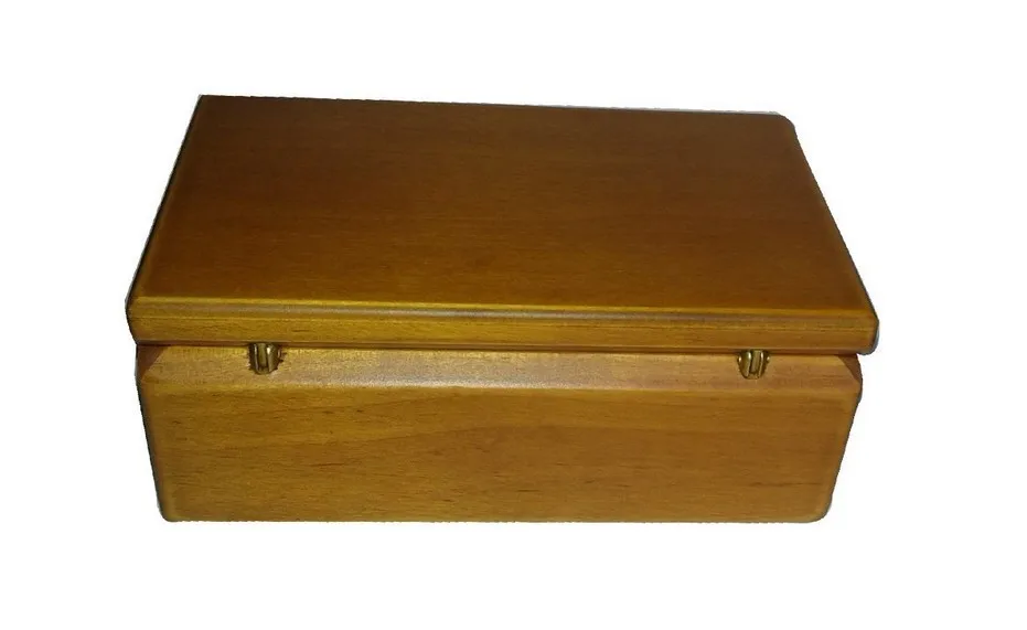 Бесплатная доставка 18 нот ветряная Деревянная Музыкальная Коробка с зеркалом Play