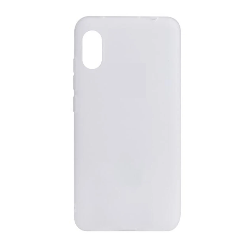 white Redmi 7A 5,45 дюйма матовый чехол для Xiaomi Redmi 7A задняя крышка Защитный силиконовый чехол - Цвет: white