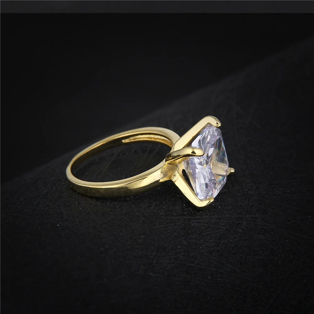 Высококачественное новое поступление модное обручальное кольцо золотого цвета