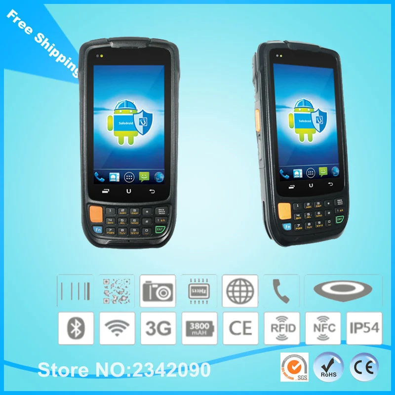 Бесплатная доставка Urovo i6200S безопасности предприятия интеллигентая (ый) терминал