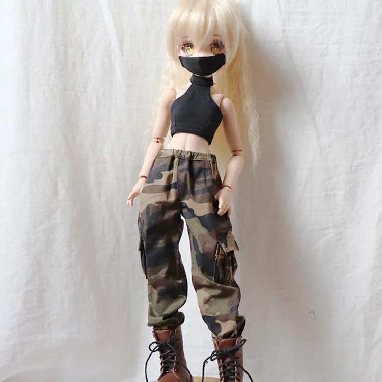 Камуфляжные армейские штаны для BJD 1/4 MSD 1/3 SD16 SD17 одежда дяди куклы CWB160 | Игрушки и