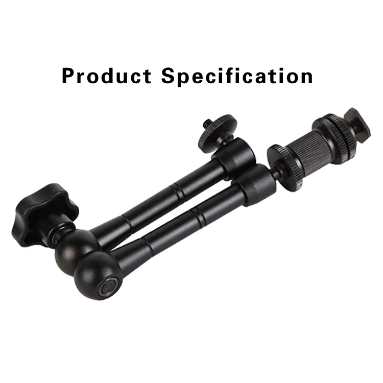 11 дюймовый шарнирный магический рычаг + Супер Зажим для монтажа монитора