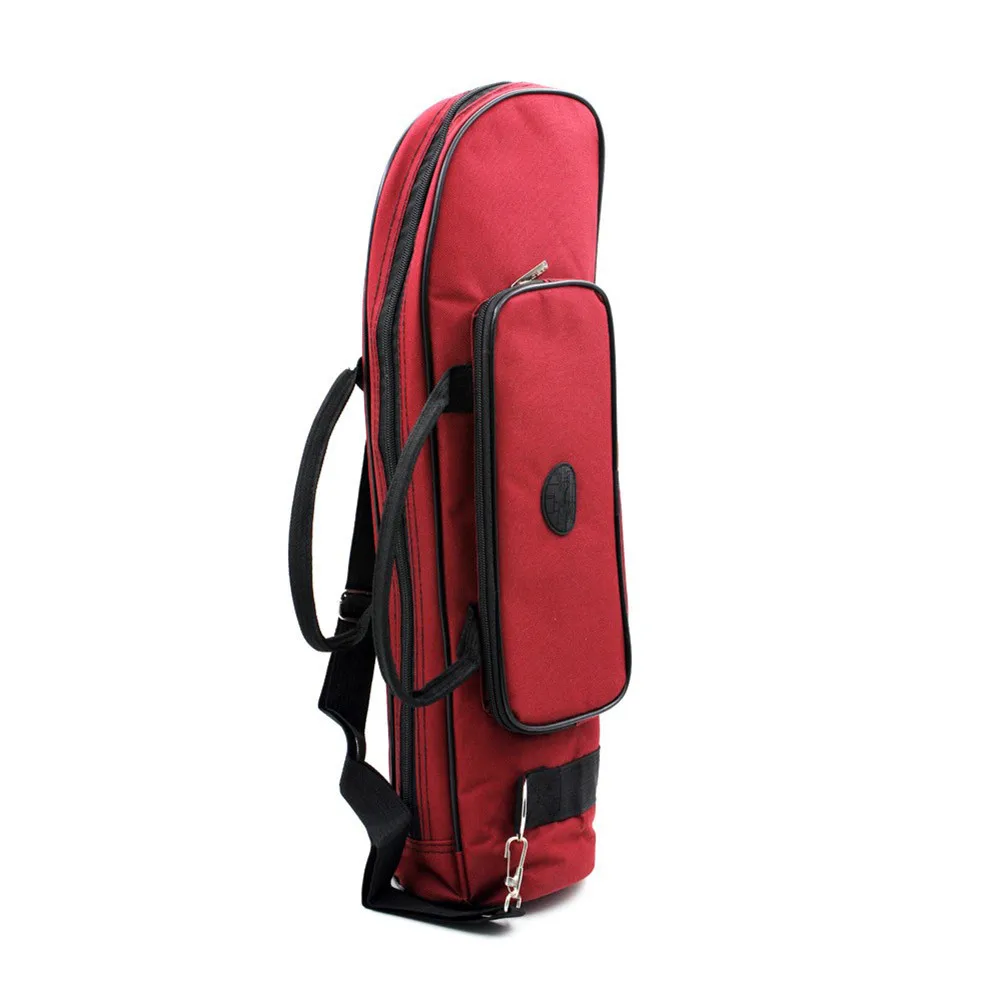 

Homeland Twill Surface Trumpet Case Bag Thicken Padded Foam Non-woven Inner Cloth with Adjustable Shoulder Strap Pocket