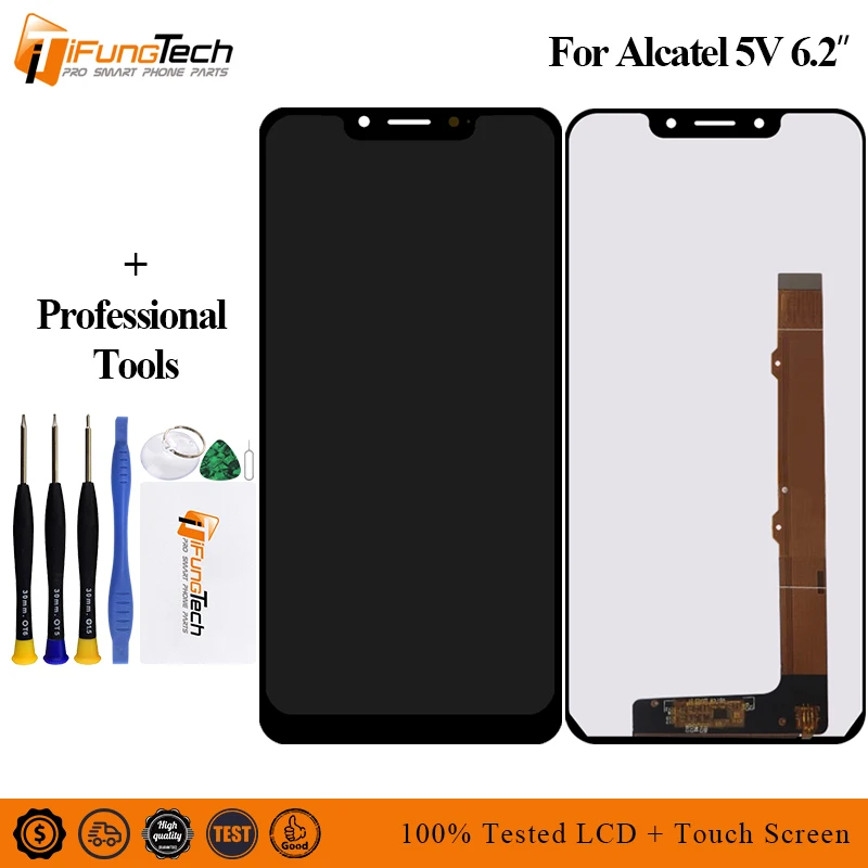 6 2 дюймов для Alcatel 5 V ЖК дисплей и сенсорный экран дигитайзер Ремонт Часть