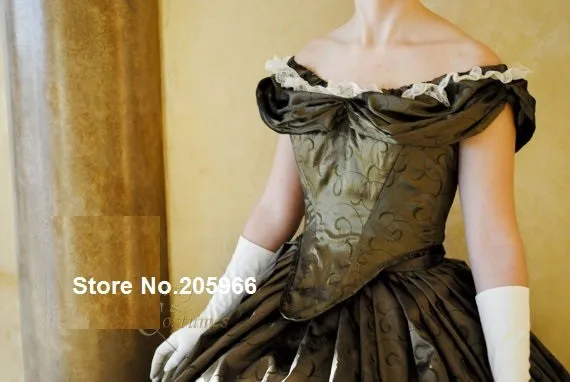 Бесплатная доставка Свадебное бальное платье в стиле стимпанк викторианском