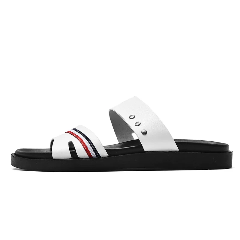 Мужские сандалии из микрофибры SUROM коричневые повседневные пляжные Слиперы