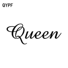 QYPF 15,3 см * 5,8 см, модная Виниловая наклейка для автомобиля и мотоцикла, наклейка, Черное и Серебряное украшение