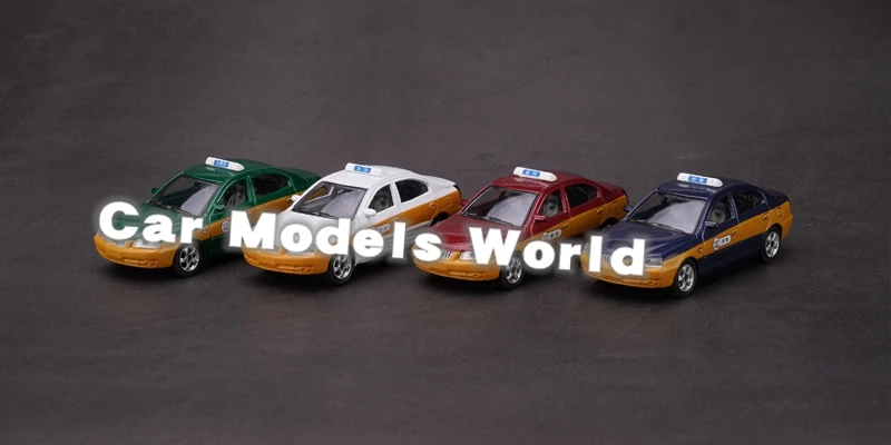 XCARTOYS набор из 4 моделей Игрушек Elantra Beijing такси 7-8 см (металлические и пластиковые