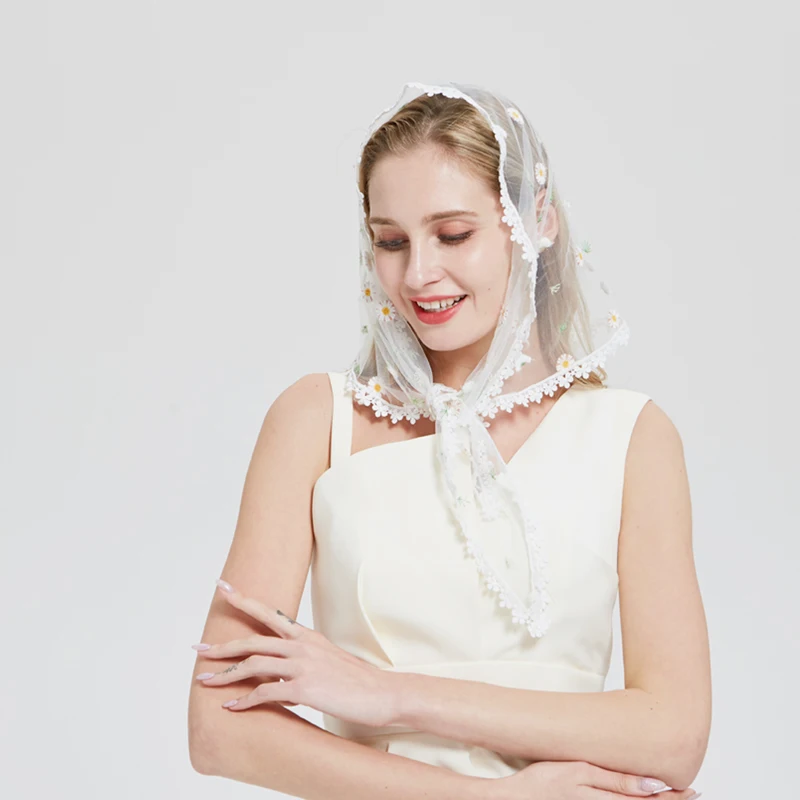 Couperture couperture накидка для волос с кружевом Kippah шляпа модный светильник слоновая