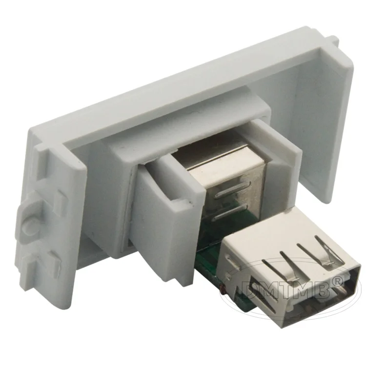USB настенная пластина типа B для разъема A-female | Электроника