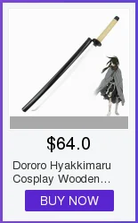 Bleach Рукия Куросаки ichigoku ЯПОНСКИЙ KATANA Косплей деревянный меч лезвие ножа оружие Косплэй Реквизит Высокое качество