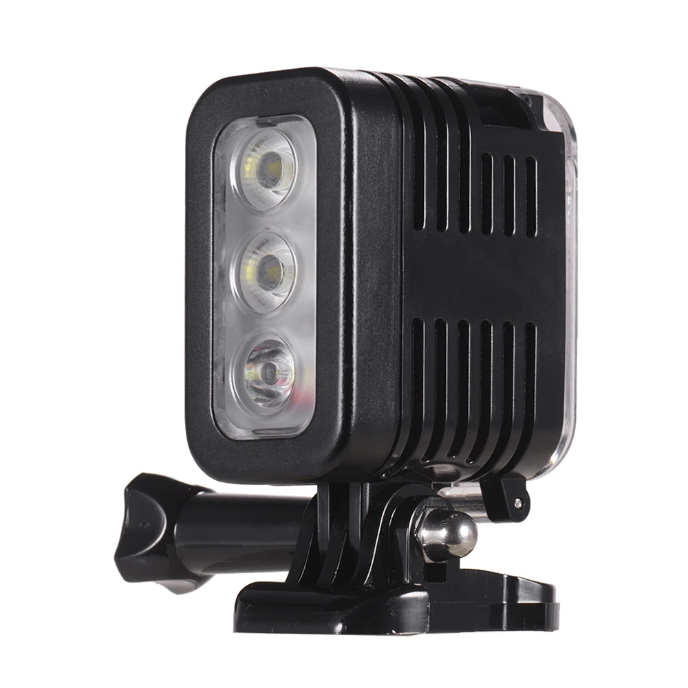 

Photography Diving LED Video Light 5500-6000K Underwater 30m Wide Angle Micro USB Charging for GoPro Hero 7 6 5 4 3+ 3 Session