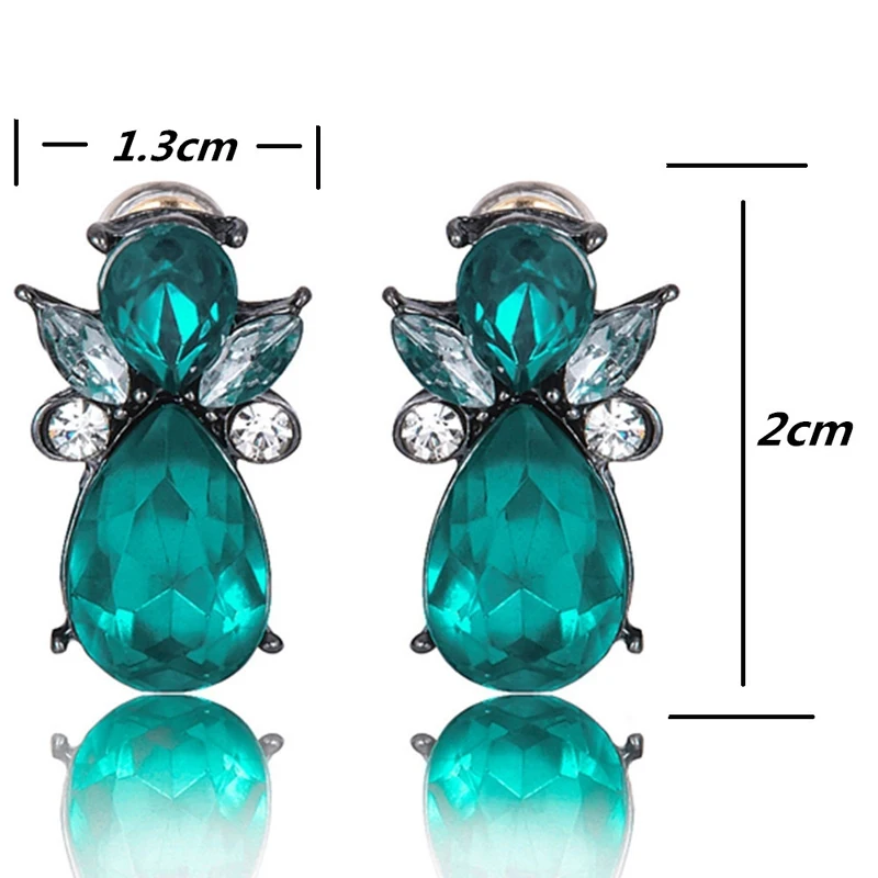 2017 новые модные очаровательные женские серьги гвоздики ювелирные изделия Модные