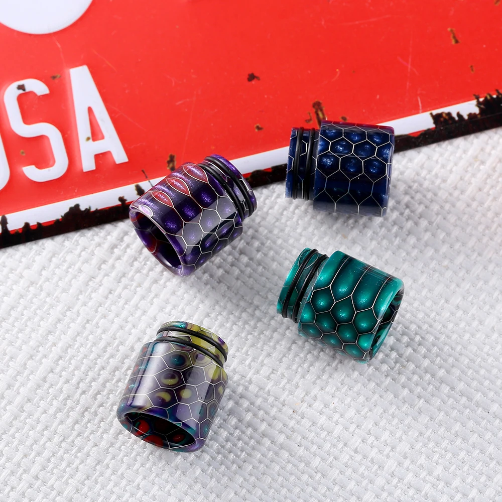 

Aleader Drip Tip Kit 8/10 in 1 Kit Resin 810 Wire Bore RDA RBA Tank Drip Tips Vape Mouthpiece for E Cigarette Vaporizer Atomizer