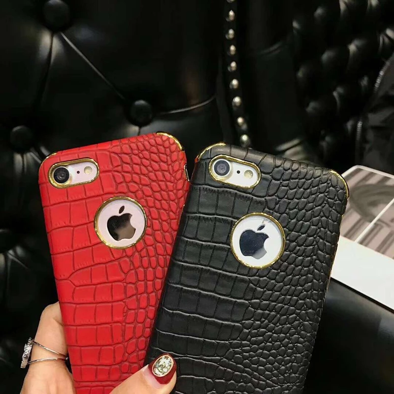 SYCASE Бизнес с узором крокодиловая кожа чехол для samsung S7edge S8 S9 плюс Note8 кожаный