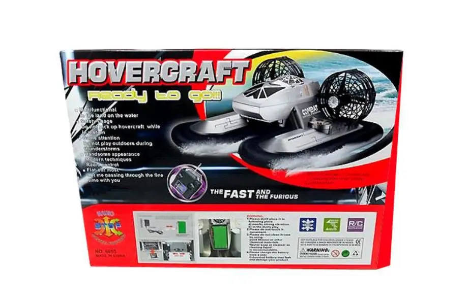 Новый амфибия модель ХОВЕРБОРДА 6CH радио управление Hovercraft лодка многоцелевой