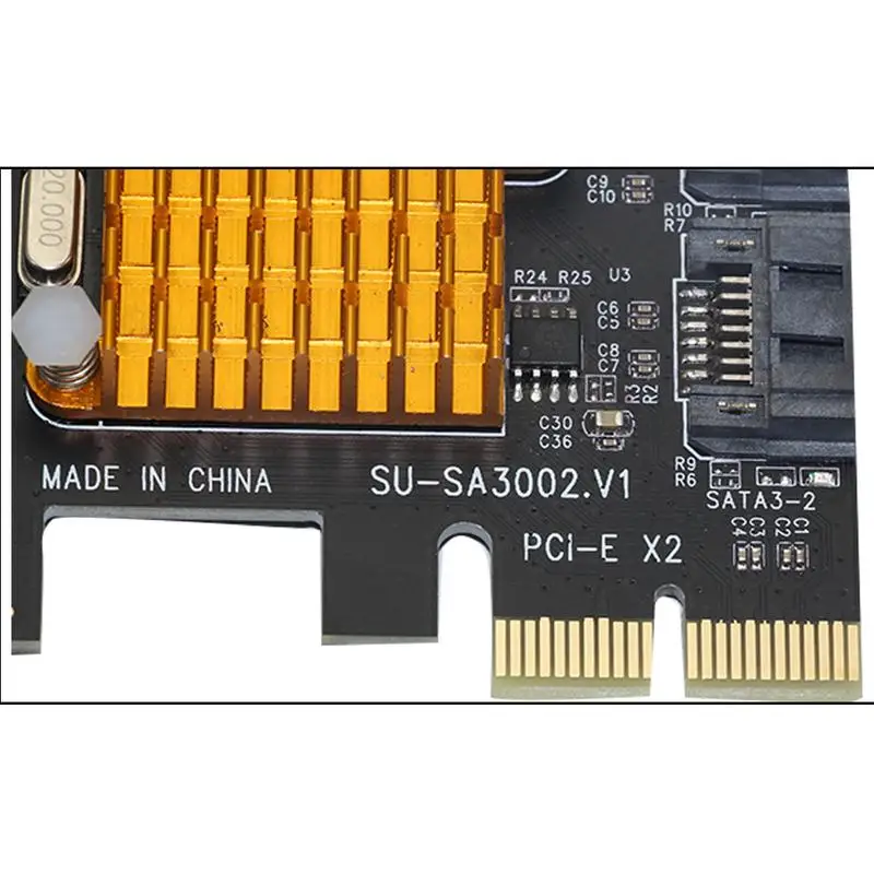 Для SA3002 ASM1062 чип PCI-E на SATA 3,0 Плата расширения 6GSATA3. 0 интерфейс жесткий диск карта расширения Интерфейс адаптер карта
